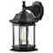 Nuvo Hopkins Outdoor Large Wall Lantern 1 Light Matte Black Finish 60/6118 - alternate 4